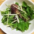 むーにんママ's cooksnap of when they made 鰹のタタキと水菜のガーリックマヨポン.