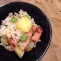 たま５３'s cooksnap of when they made ＊ジャーマンポテト炊き込みご飯＊.