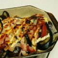 新妻あや's cooksnap of when they made 居酒屋風☆なすとトマトのチーズ焼き.