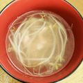 二季（にき's cooksnap of when they made 節約、簡単モヤシスープ.