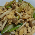 appi_mnw's cooksnap of when they made しめじとネギの卵炒め.