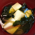 RINAmatin's cooksnap of when they made 簡単 朝食 みょうがと 豆腐の すまし汁.