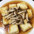 まやごん☆'s cooksnap of when they made 揚げない！揚げ出し豆腐～きのこあん～.
