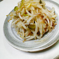 むぴょこぴょこん's cooksnap of when they made レンジで簡単　もやしとピーマンのナムル.