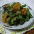 kendam's cooksnap of when they made 夏野菜集まれ！！簡単ごまあえ.