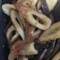 七色ばいきんまん's cooksnap of when they made 竹輪とこんにゃくのきんぴら風。.