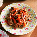 よしみるく's cooksnap of when they made 簡単我が家の豚肉とニンジンの甘辛炒め.