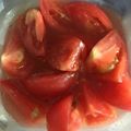 yuraran♪'s cooksnap of when they made 簡単♪トマトのはちみつレモンサラダ.