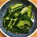 ころころとっこ's cooksnap of when they made ナイロン袋で簡単♬きゅうりのわさび漬け♡.