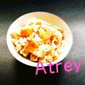 アトレのキッチン's cooksnap of when they made 人参とれんこんの炊き込みご飯.