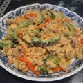 ジョングレ's cooksnap of when they made ゴーヤ入りおから.