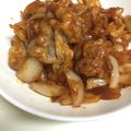 kwts_'s cooksnap of when they made ◇節約◇豚こまギュッと丸めポークチャップ.