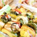 noamanma's cooksnap of when they made ハーブ塩豚とゴロゴロ野菜のオーブン蒸し.