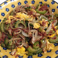 柴犬ラン's cooksnap of when they made ゴーヤとコンビーフのうまうま炒め。.