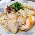 あいじゃわ's cooksnap of when they made 柔らか鶏チャーシュー乗せ冷やし素麺.
