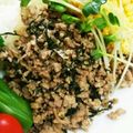 kezumi's cooksnap of when they made 簡単♪豚ひき肉と大葉のそぼろ.