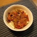 ｱｽｶﾗﾝｸﾞﾚｰ's cooksnap of when they made 牛こまのトマト煮込み.