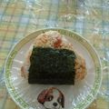 ラリー＆サラ's cooksnap of when they made ♫我が家の梅ェ～鮭・ゴマおにぎり♫.