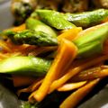 maruru-nn's cooksnap of when they made アスパラと人参のバター醤油炒め.