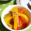 ＴＯＭＯＷＡＴ's cooksnap of when they made 「やさしいお酢」で焼きパプリカのマリネ.