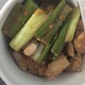クックGWLD8I☆'s cooksnap of when they made 鶏肉と蓮根と長葱の香ばし炒め.