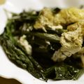 maruru-nn's cooksnap of when they made なつかしの味♡小松菜と油あげの豆腐煮.