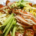 maruru-nn's cooksnap of when they made 今日の晩ごはん♪具だくさん！冷やし中華.