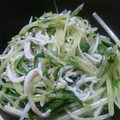 ちゃんたか35's cooksnap of when they made 水菜としらすのサッと炒め.