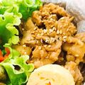 のん♪♪のん's cooksnap of when they made びっくりするほど柔らかい！豚こま生姜焼き.