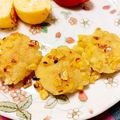 ももん８'s cooksnap of when they made プチプチが楽しい　コーン&チーズ入り芋餅.