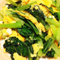 さわそらん's cooksnap of when they made 小松菜と卵の白だし炒め☆簡単。ささっと！.