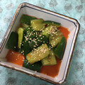 デルソル's cooksnap of when they made ★簡単★きゅうりのキムチ漬け★.