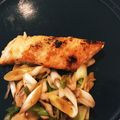 xoaixo's cooksnap of when they made サーモンのソテー*焦がしバター醤油レモン.