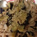 クックE662AA☆'s cooksnap of when they made 簡単、なすと豚肉の味噌炒め.