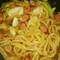 papaso's cooksnap of when they made キャベツたっぷり♪我が家の焼きうどん.