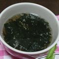 みゆwaco 's cooksnap of when they made もみ海苔と塩昆布の時短スープ.