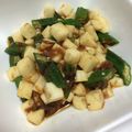 ＴＭＭ－Ｓ's cooksnap of when they made おくらと長芋の梅で和え物☆お酒のあてに♪.