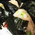 grcrwy's cooksnap of when they made お弁当に夜食に★枝豆と鮭のおにぎり.