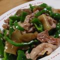 ぴよみ★'s cooksnap of when they made ジューシー度ＵＰ！★豚肉ザーサイ炒め.