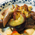 あけちゃんち。's cooksnap of when they made 簡単！ナスとちくわの甘味噌炒め.