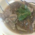 ｋａｍｉｙａｍａ's cooksnap of when they made 茄子と豚肉の煮物.