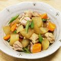 churu's cooksnap of when they made ❁簡単煮物❁鶏大根のコンソメ醤油煮.