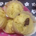 mmmm123's cooksnap of when they made しっとりふっくら☆バナナマフィン☆.