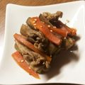 ぽこちゃんキュート's cooksnap of when they made 甘辛☆豚きんぴら.