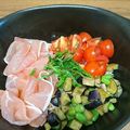 食いしん坊山ガール's cooksnap of when they made 白石温麺夏野菜をのせて.