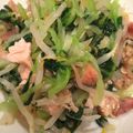 かつぞう☆'s cooksnap of when they made 焼き鳥缶で～チンゲン菜ともやしのナムル.
