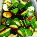 evergold's cooksnap of when they made 胡瓜の漬物～澪の忍び瓜～.