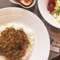 ちゃちゃキッチン's cooksnap of when they made 夏野菜のドライカレー☆簡単.