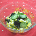 さとみわ's cooksnap of when they made きゅうりとコーンでさっぱり中華風和え.