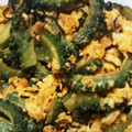 クックF5SW2O☆'s cooksnap of when they made ゴーヤーと塩昆布で卵とじ.